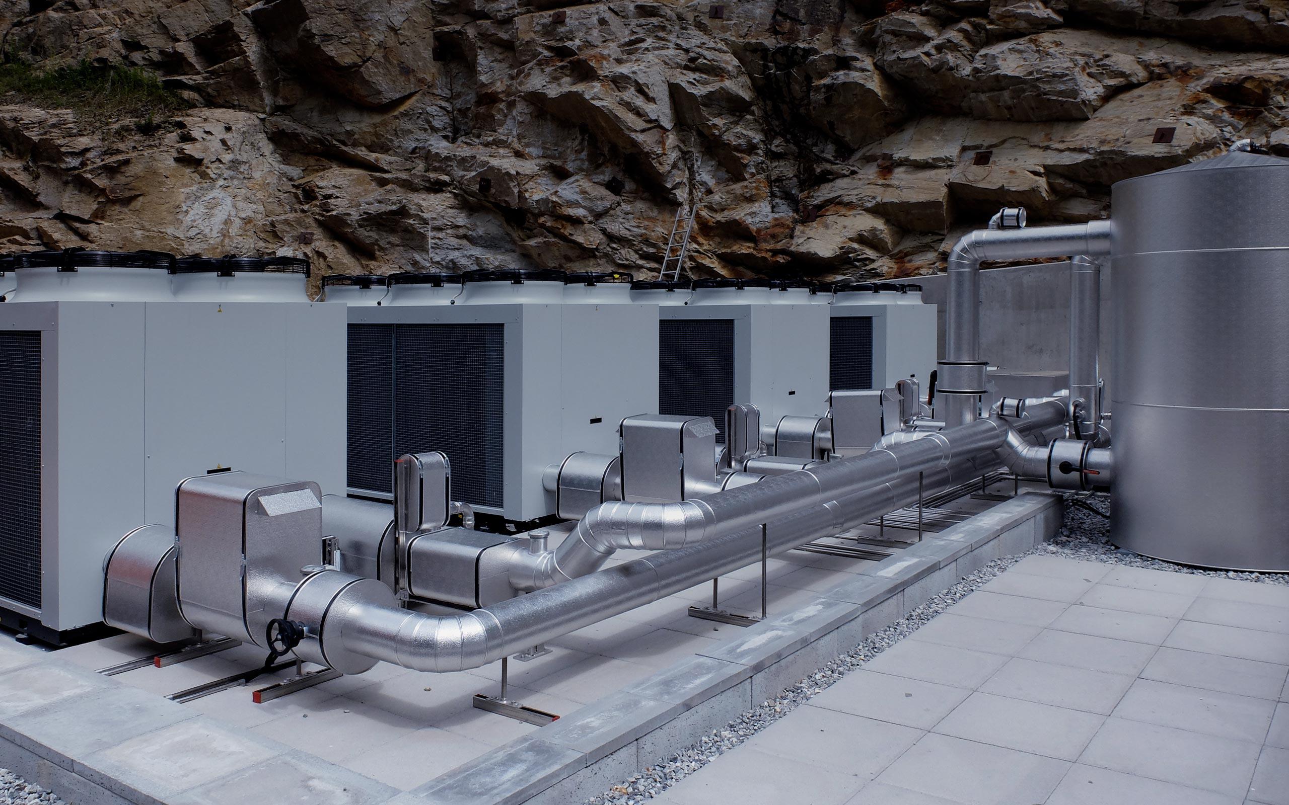Gotthard Basistunnel (Los E)  Rohbauausrüstung Nebenbauwerke